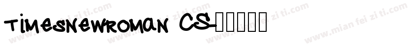timesnewroman CS字体转换